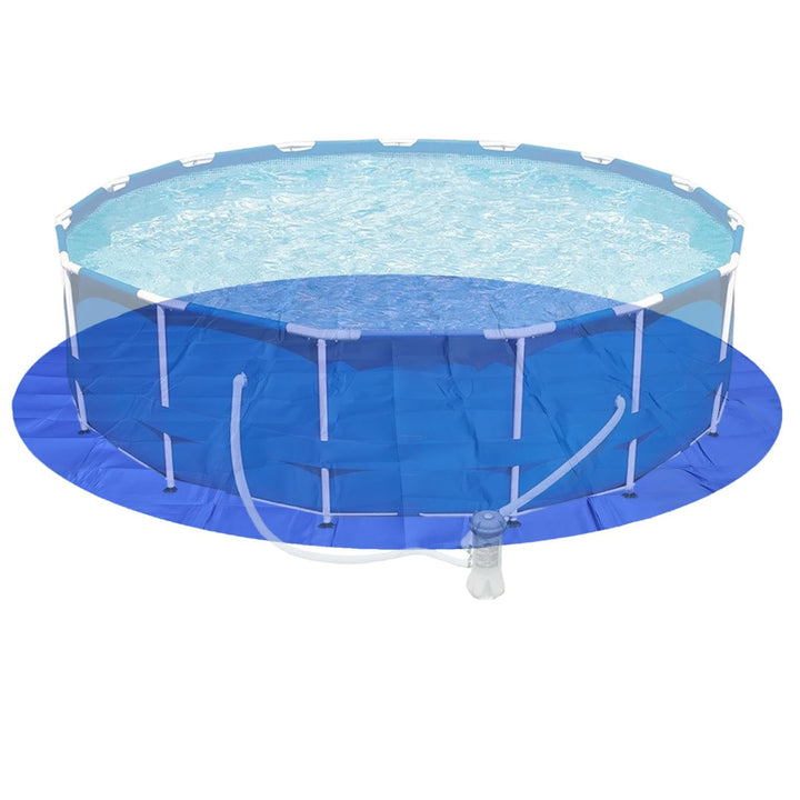 Generisch Pool-Pad, Pool-Liner-Pad,Runde Poolplane wasserdicht | Strapazierfähige Unterlage für den