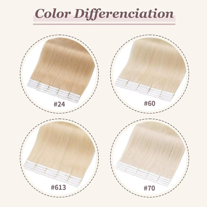TESS Tape Extensions Echthaar 