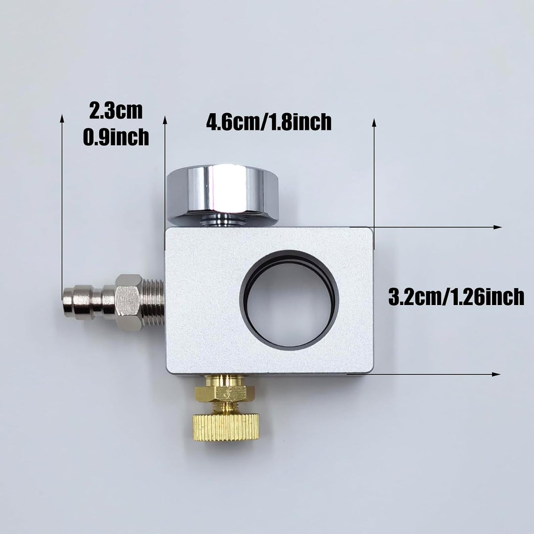 DRYHTEN Quick Connect CO2 Nachfüll-Adapter für rosa Flasche für Terra DUO ART Gaia Sodawasser-Maschi
