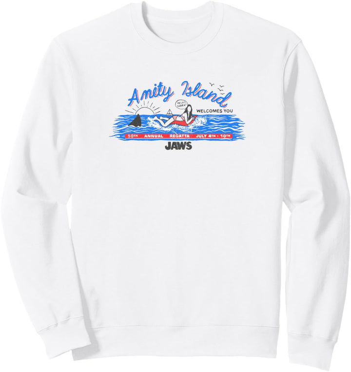 Jaws Amity Island Billboard Sweatshirt