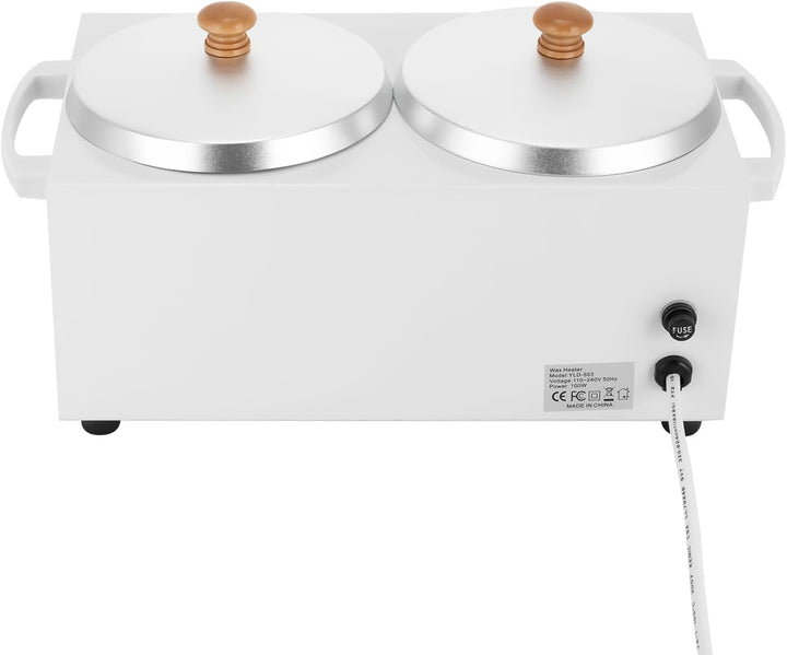 Wachswärmer Doppeltopf 100W Wachserhitzer Elektrischer Temperaturregelung 20-120℃ Professionelle Wac