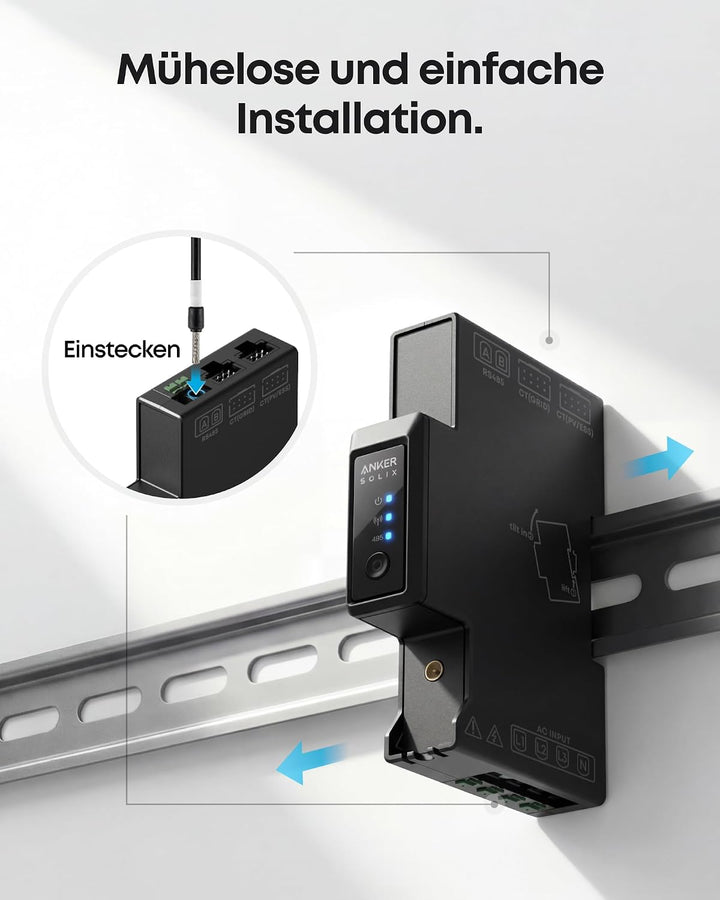 Anker SOLIX Smart Meter Gen 2 (Einphasig), Einphasig