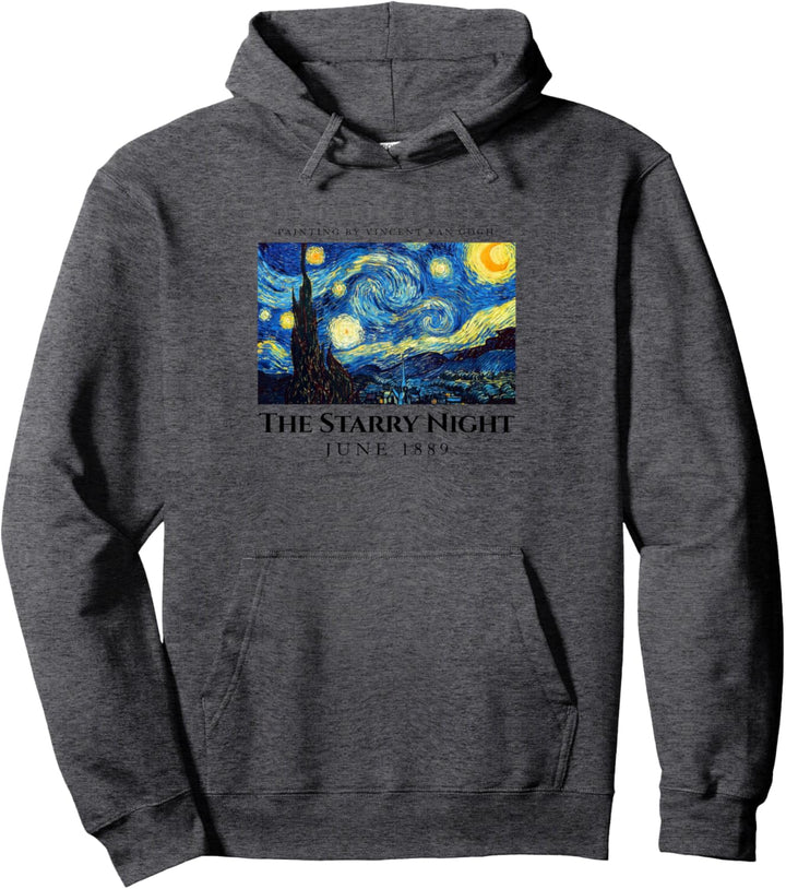 The Starry Night Tee Shirts, Cool Vincent Van Gogh Painter Pullover Hoodie