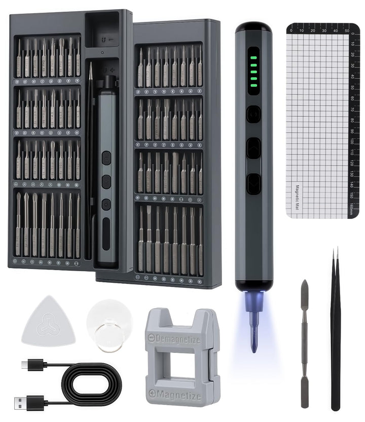72 in 1 Schraubendreher Elektrisch Set Mini Reparatur Feinmechaniker
