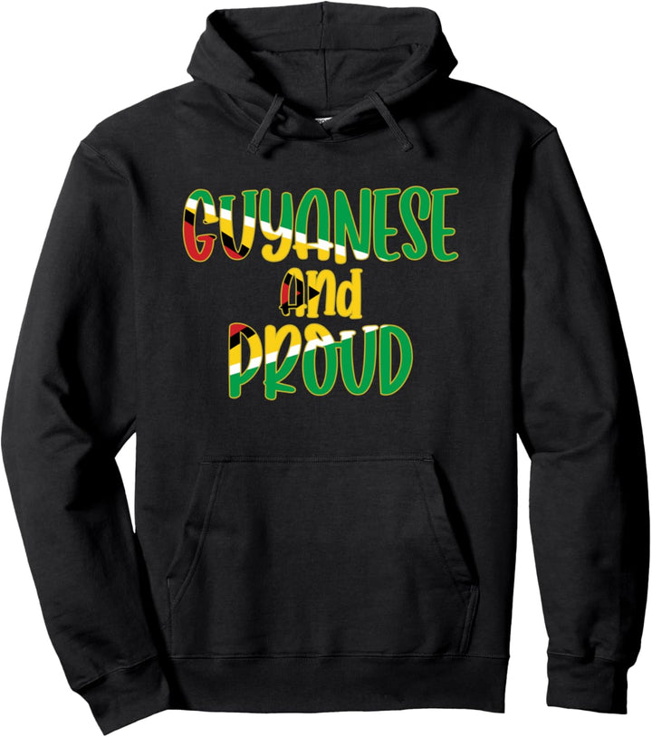 Guyanese und Stolz - Guyana Flagge Stolz Pullover Hoodie
