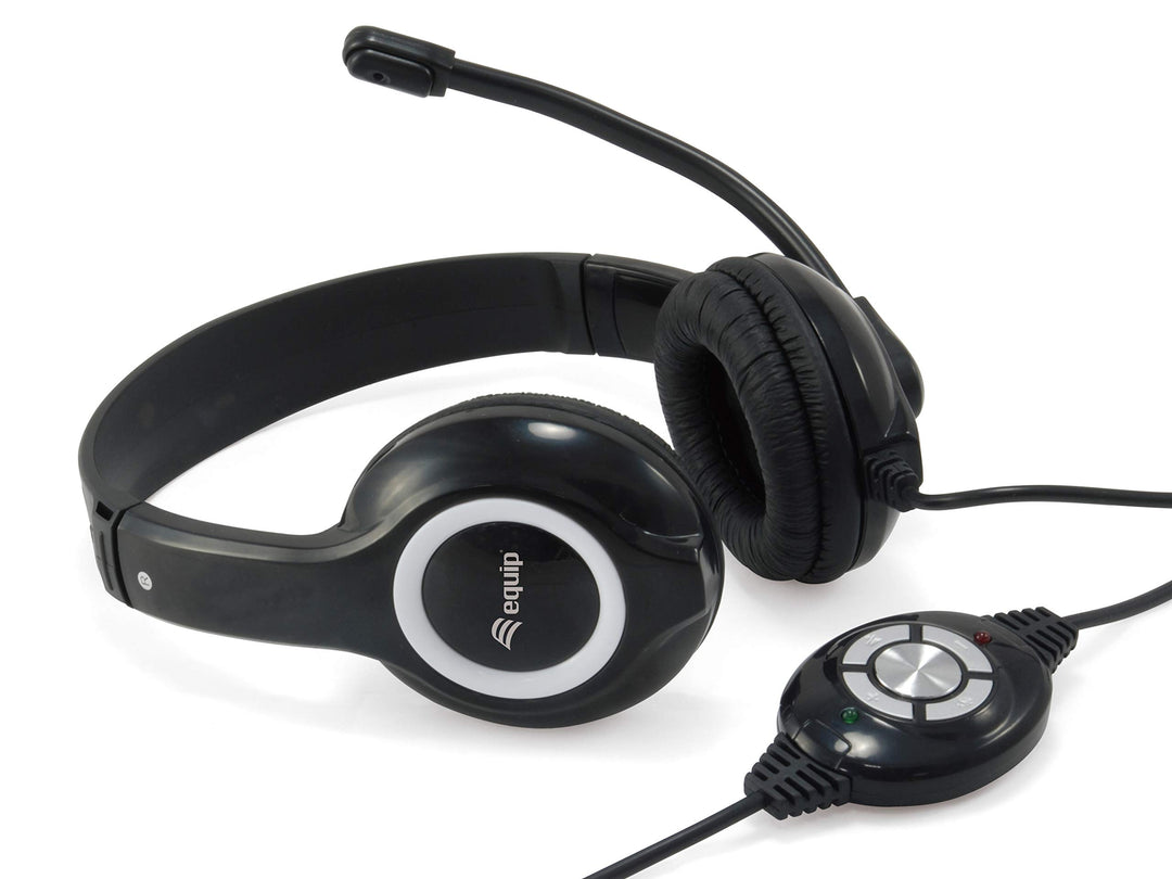 Equip USB-Headset, 245301, Schwarz