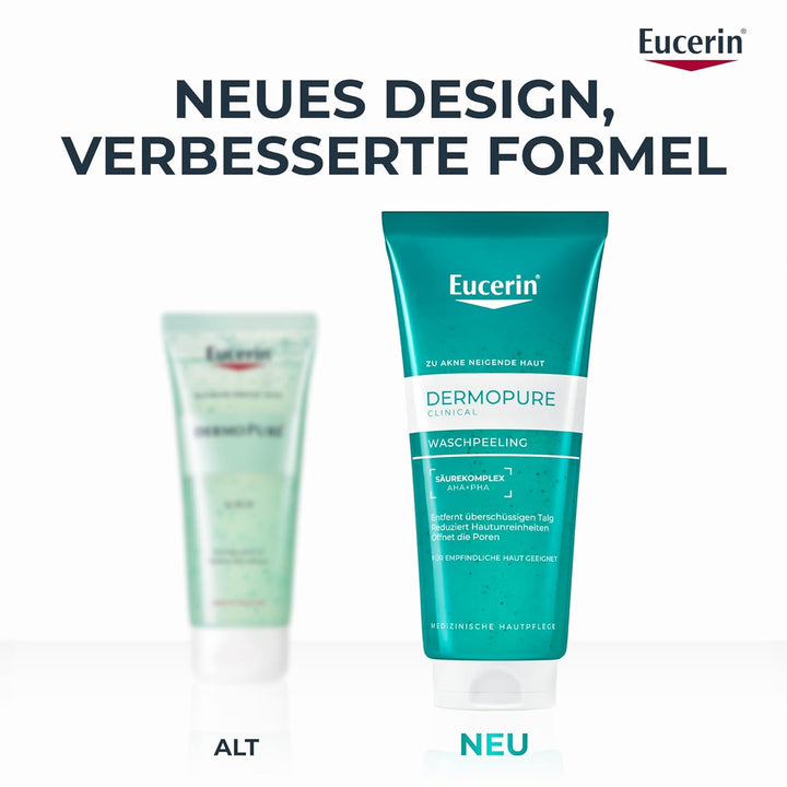 Eucerin Dermopure Waschpeeling, 100 ml 100 ml (1er Pack), 100 ml (1er Pack)