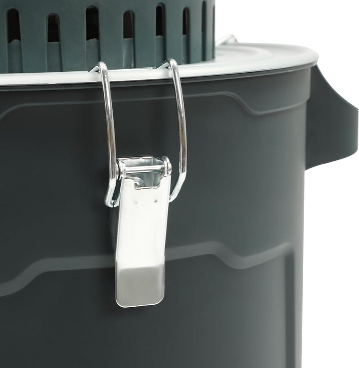 Elektrische Getreidemühle 25L - 1000W Schrotmühle mit Edelstahlklinge 5 Sieben, 300 kg/h, reiner Kup