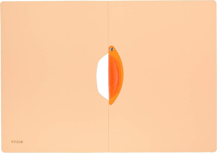 Leitz 41760045 Klemmmappe ColorClip Rainbow, A4, PP, 6er Packung, orange