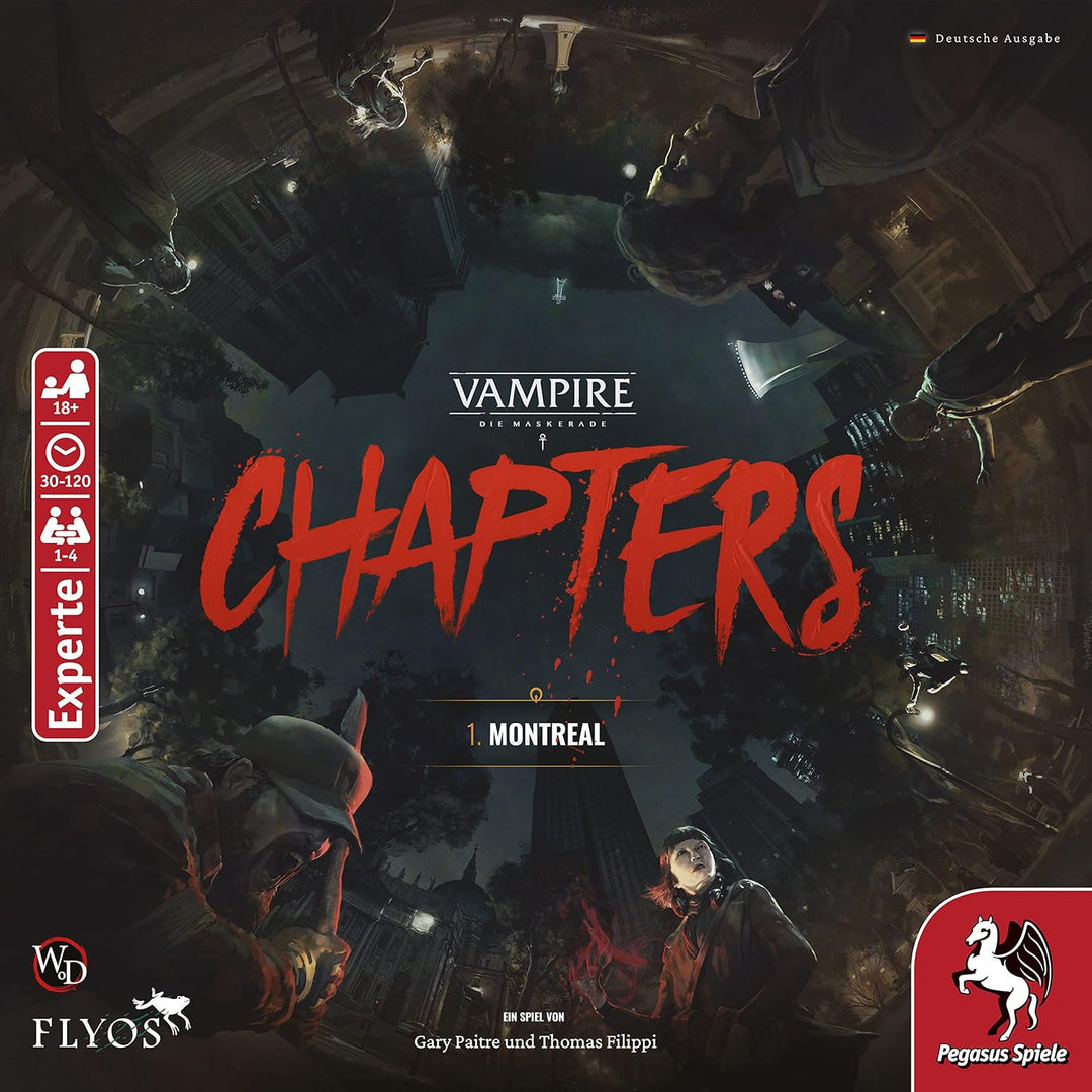 Pegasus Spiele 56415G Vampire: Die Maskerade – Chapters Brettspiele