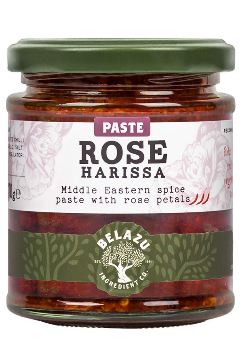 BELAZU Rose Harissa, 170 g, 4 Stück