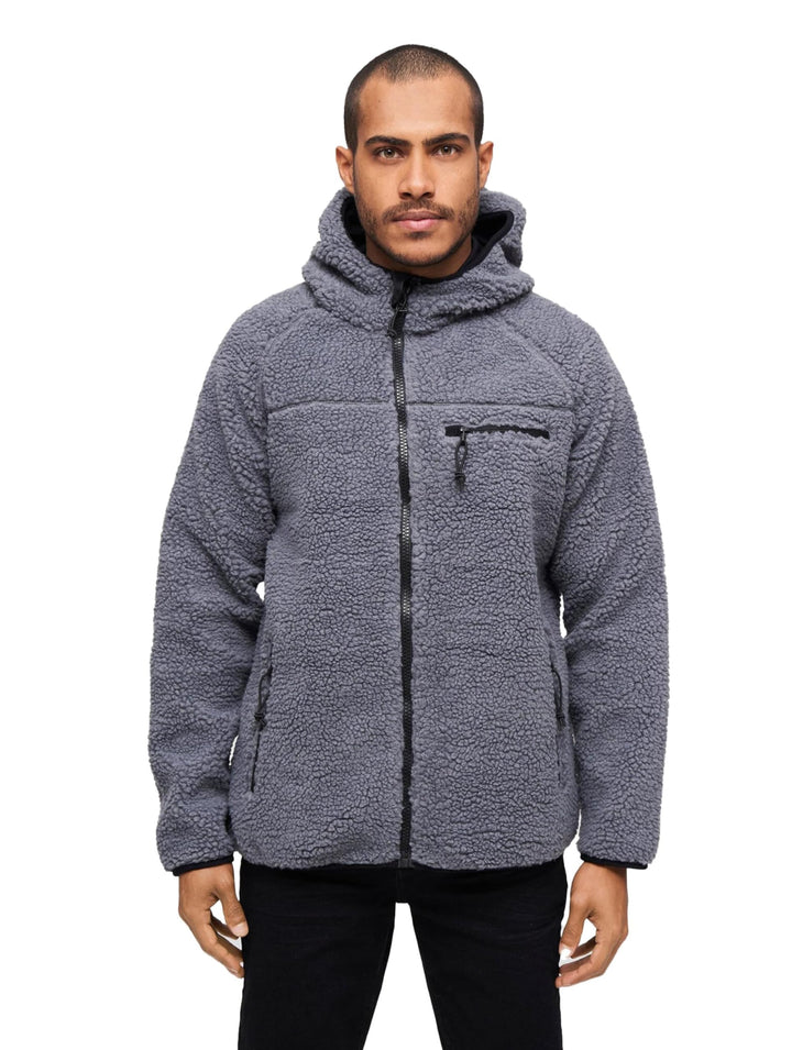 Brandit Teddyfleece Worker Jacket S Anthrazit, S Anthrazit