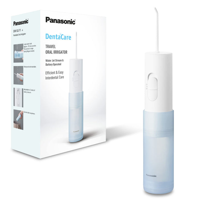 Panasonic EW-DJ11-A503 Munddusche, einfach zu bedienende Munddusche mit 2 Wasserdruckeinstellungen,