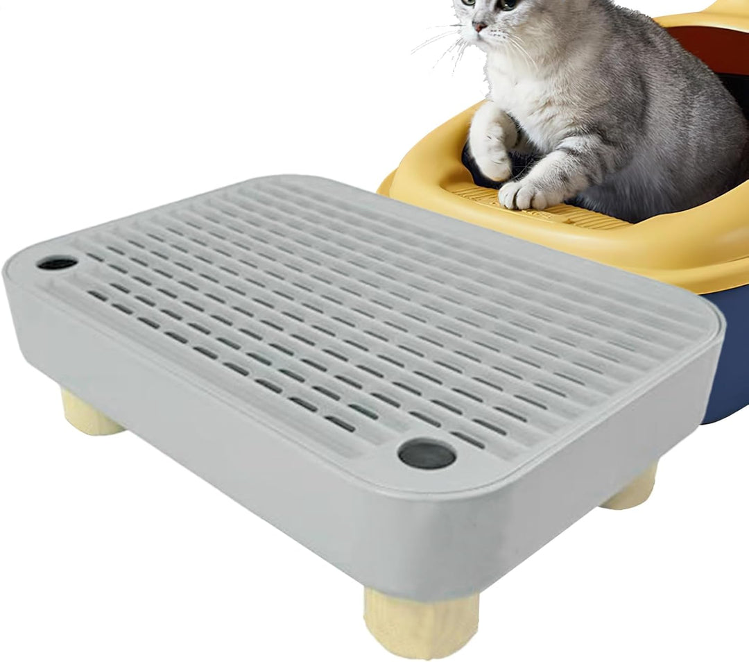 Stufe Für Die Katzenstreu,Kätzchen Katzenklo Treppe Mit Filterfunktion | Abnehmbare Kätzchen Katzenk