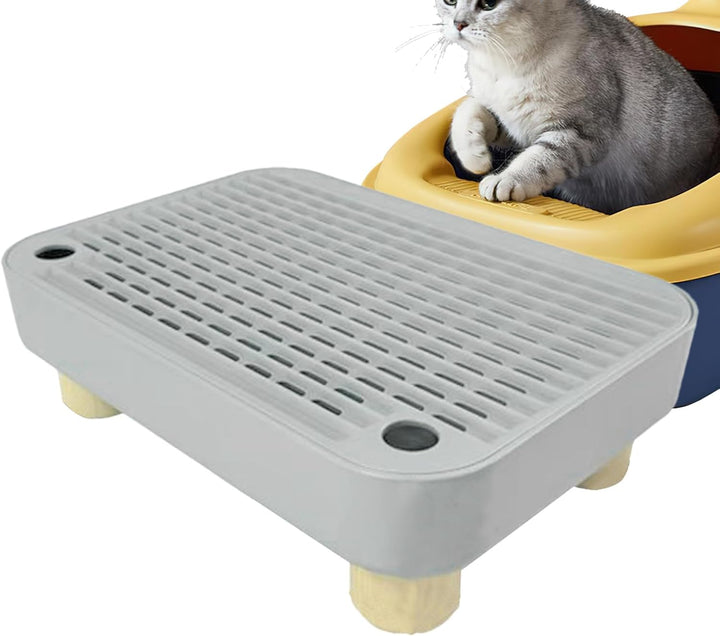 Stufe Für Die Katzenstreu,Kätzchen Katzenklo Treppe Mit Filterfunktion | Abnehmbare Kätzchen Katzenk