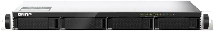 Qnap TS-435XeU-4G Rackmount-NAS mit 4 Einschüben 2,5GbE/10GbE-Konnektivität, M.2 NVMe SSD-Caching Bu