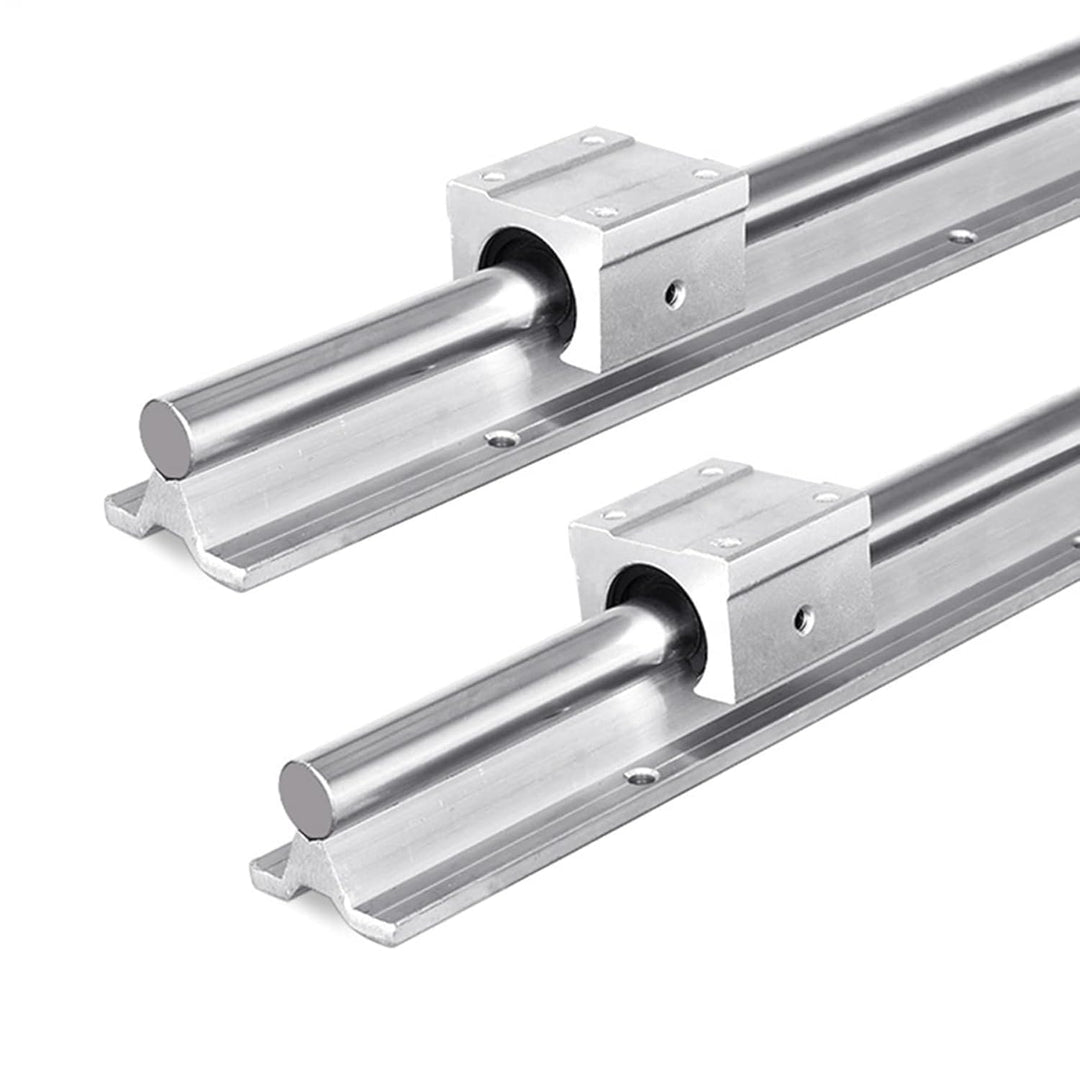 CNCMANS Linearführung 4 Stücke SBR16-1200mm Führungsschiene und 8 Stücke SBR16UU Schiebeblock bearin