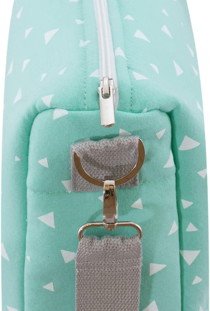 JYOKO KIDS Kinderwagentasche + Wickeltisch, Gestrickter Stoff, Baby Tasche Kinderwagen Organizer (kl