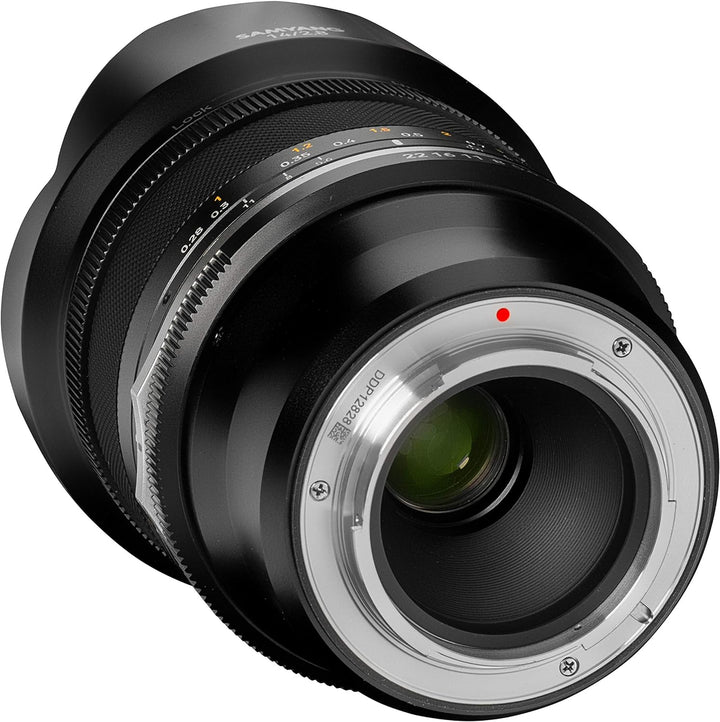 Samyang MF 14mm F2,8 MK2 MFT – Weitwinkel Objektiv manueller Fokus Festbrennweite MFT Mount 2. Gener