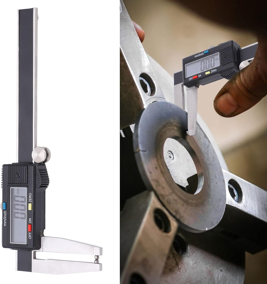 100 Mm Digitaler Bremsscheiben-Messschieber, Hochpräziser Elektronischer Messschieber für Tieflochme