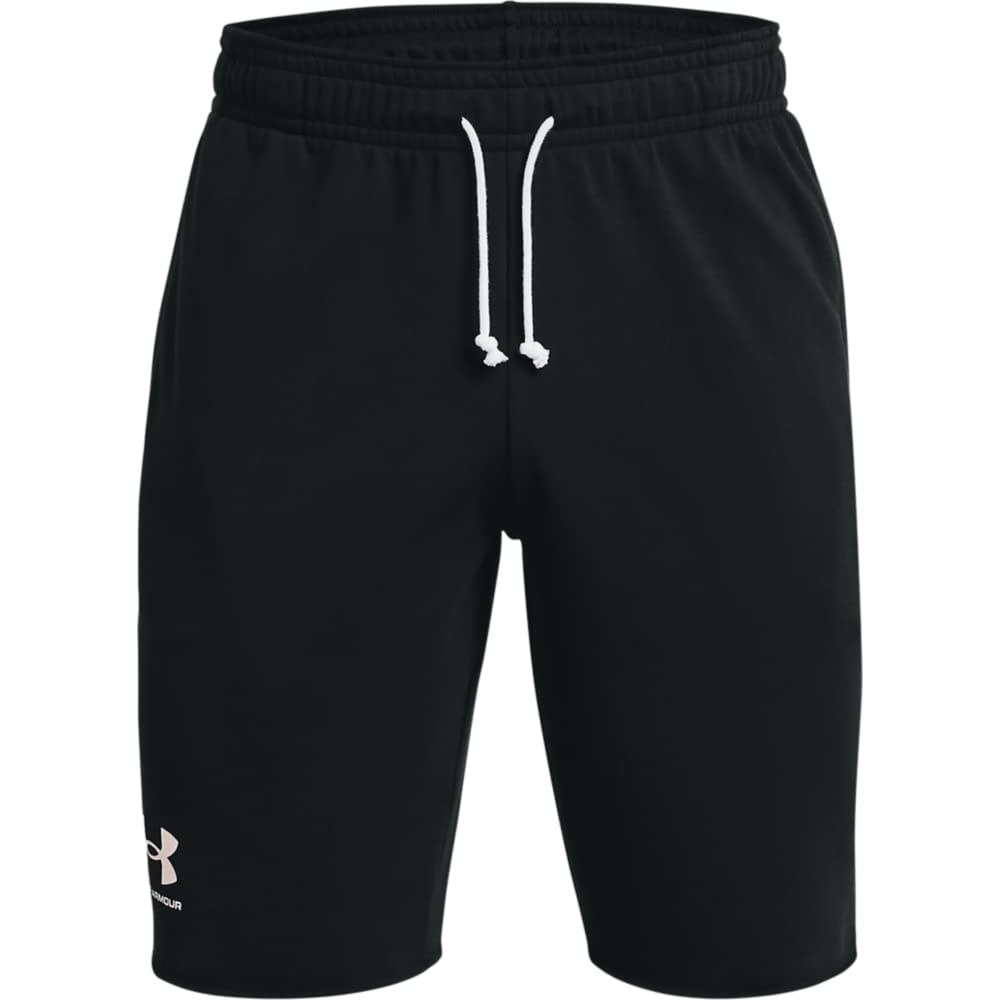 Under Armour Herren Shorts Rival Terry Shorts XS Black / / Onyx White (001), XS Black / / Onyx White