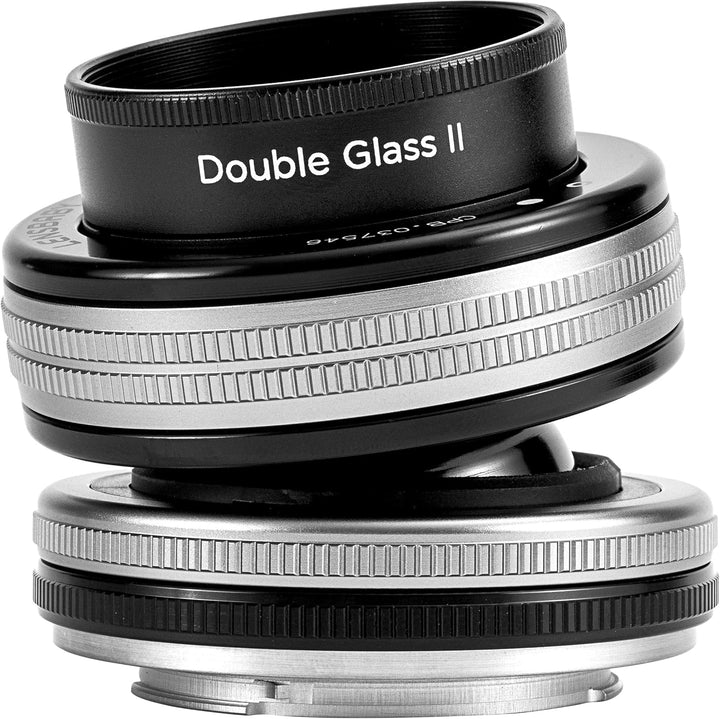 LensBaby - Composer Pro II mit Doppelglas II für Canon RF - Verbesserte Version - Kompatibel mit All
