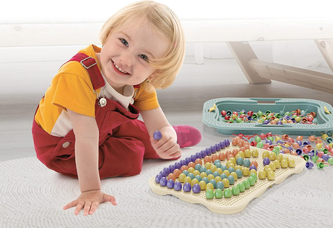 Quercetti - 80903 FantaColor Design Play Bio; Steckspiel