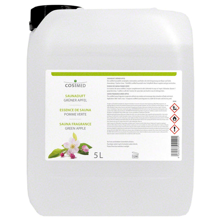 cosiMed Saunaduft grüner Apfel 5 l, 5 l