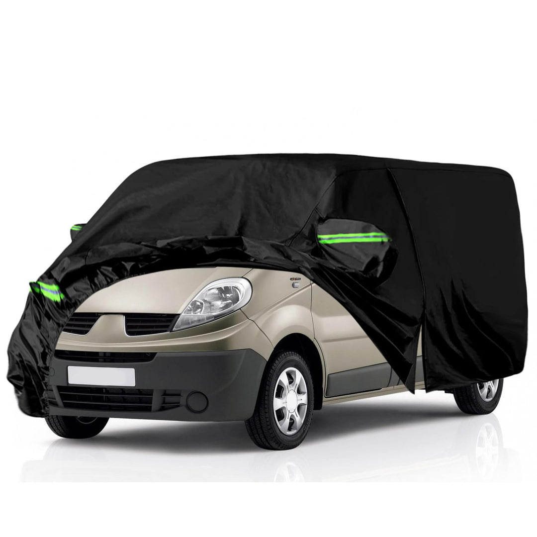 Autoschutzhülle Auto Abdeckung Geeignet für Renault Trafic 2010-2023, LWB Autoabdeckung Auto Abdeckp