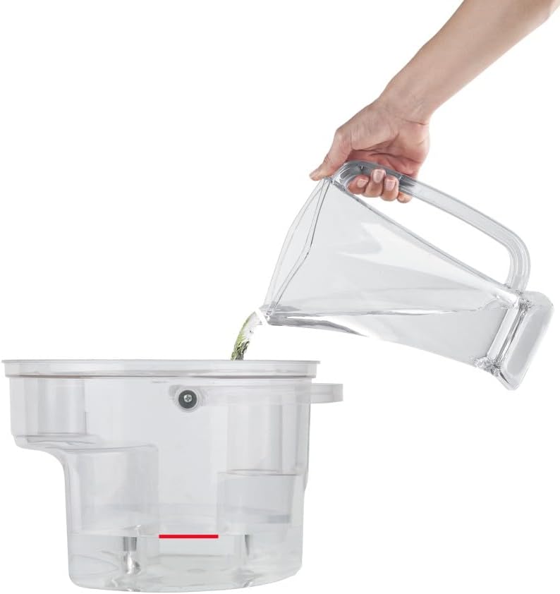 Bora 7000 Staubsauger mit Wasserfilter Rot Wasserstaubsauger mit HEPA H13