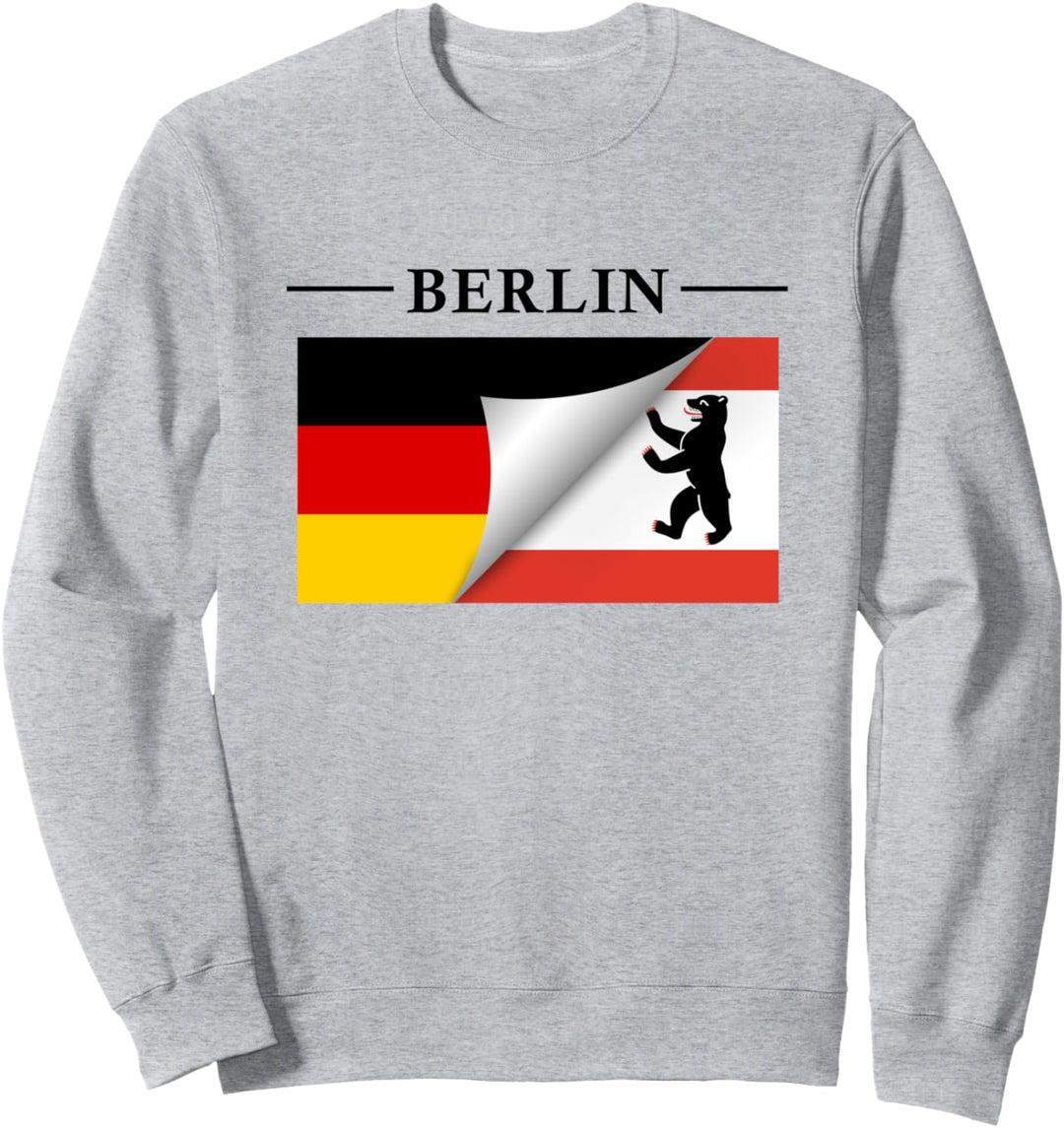 Berlin Deutschland Flagge Sweatshirt