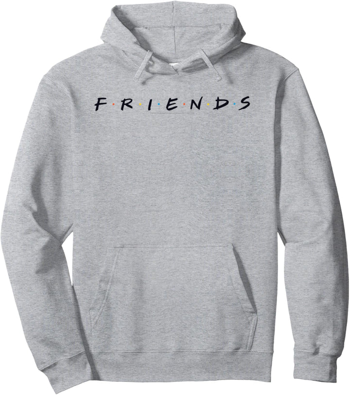 Friends Logo Black Pullover Hoodie