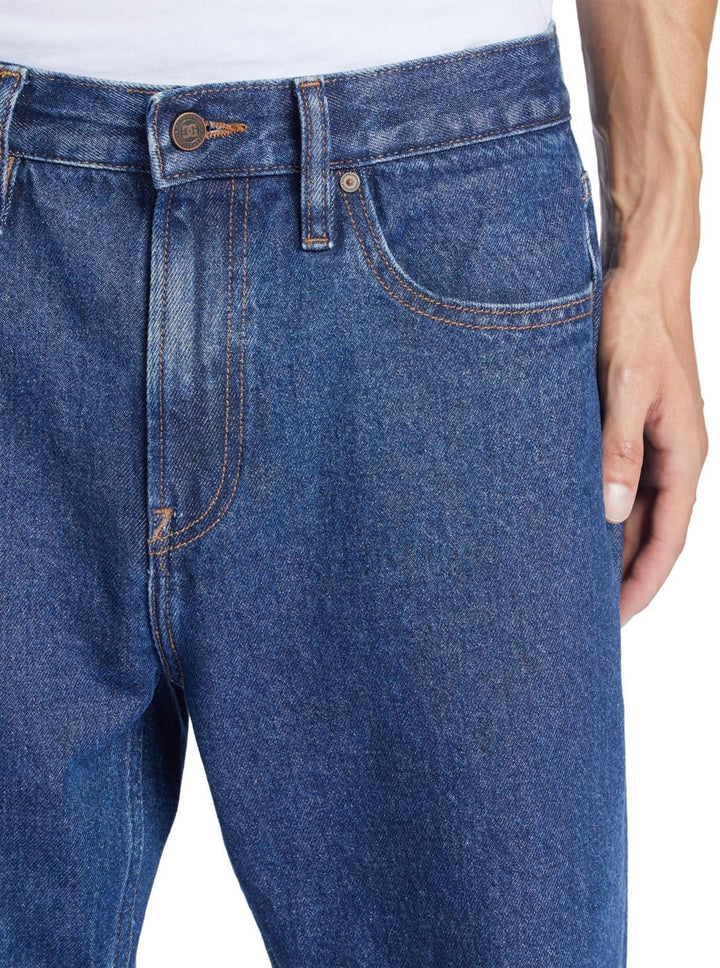 DC Shoes Herren Worker Relaxed Denim Rid Jeans 32W / 32L Blau - Indigo Dark