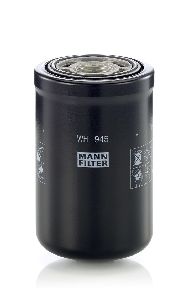 MANN-FILTER WH 945 Hydraulikfilter – Für Industrie, Land- und Baumaschinen