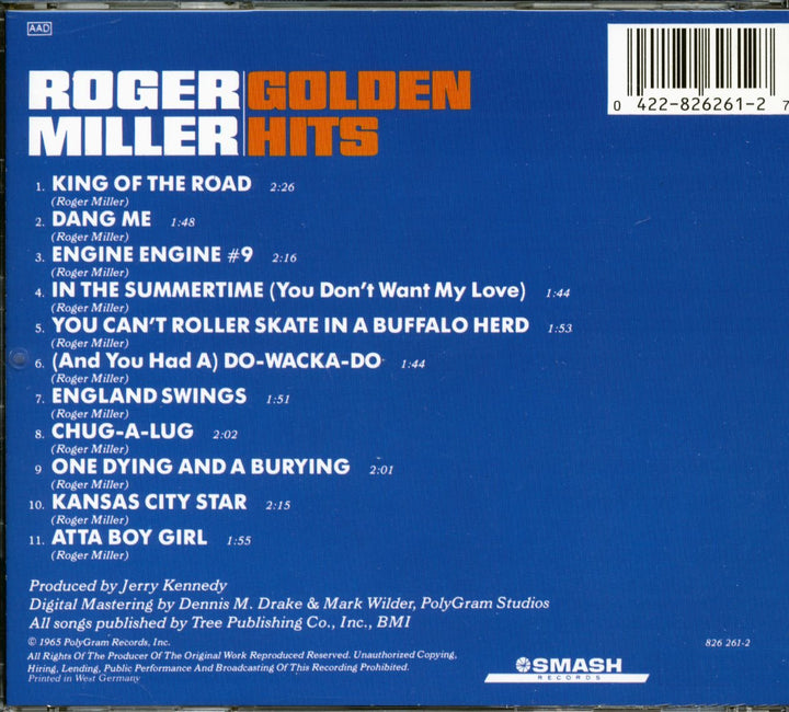 Golden Hits, Audio-CD
