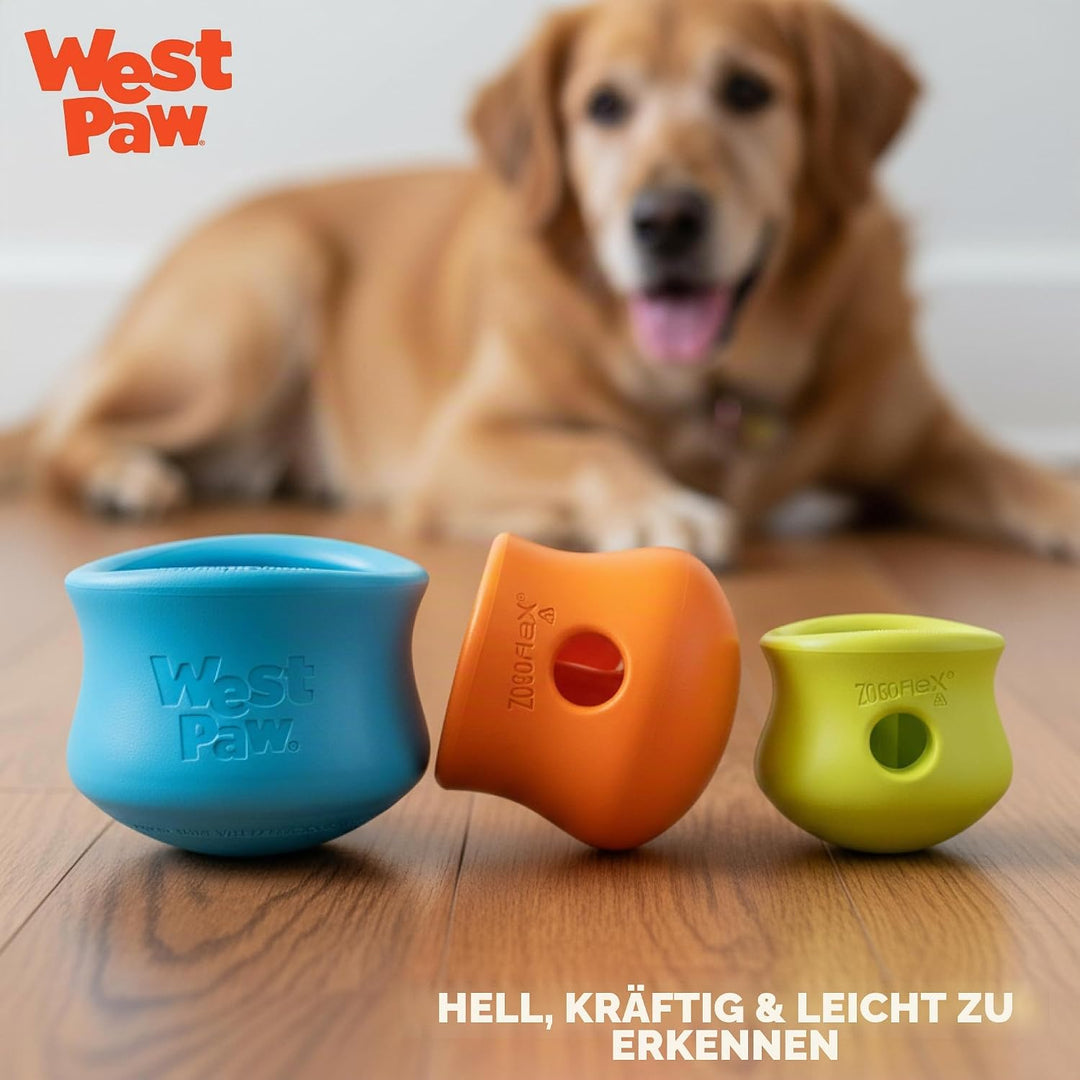 Zogoflex Toppl Hundespielzeug, 100 ml (1er Pack) 100 ml (1er Pack) aquablau, 100 ml (1er Pack) aquab