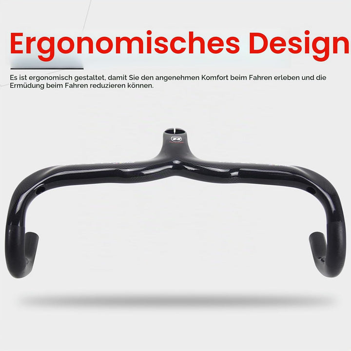 RXL SL 1-1/8" Carbon Lenker rennrad integriert fahrradlenker carbon rennrad schwarz 3K glänzend 420