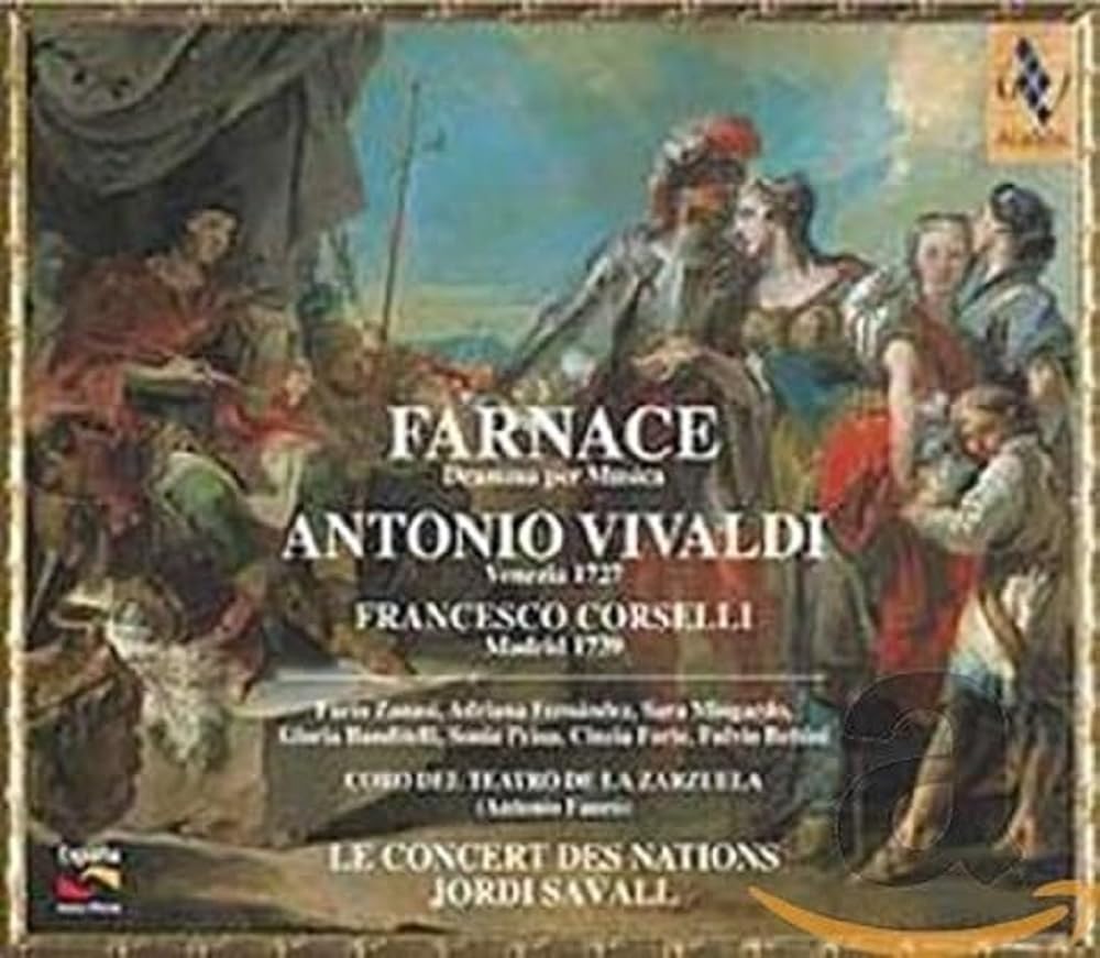 Vivaldi: Farnace (Gesamtaufnahme), Audio-CD