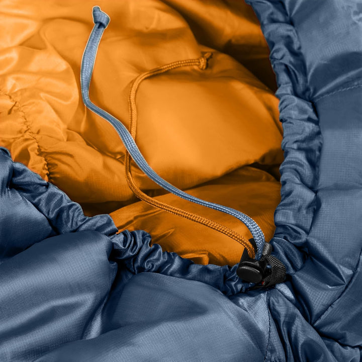 deuter Exosphere +4C/39F Kunstfaserschlafsack Regular (Körpergrösse bis ~185 cm), Regular (Körpergrö