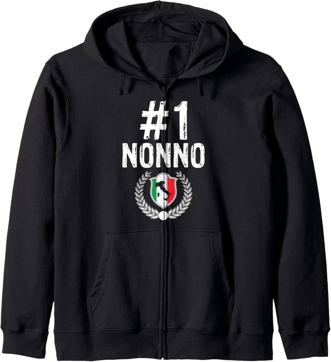 Italian Grandfather Number One Nonno! Kapuzenjacke
