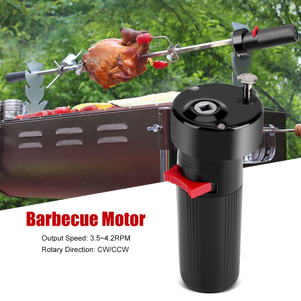 Barbecue-Grillmotor, DC 1,5 V, D-Grösse, Batteriebetrieben, Solider Barbecue-Grill-Rotationsmotor, G