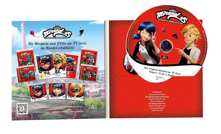 Miraculous - Geschichten von Ladybug &amp; Cat Noir - mp3-Staffelbox 2.1 - Das Original-Hörspiel zur TV-