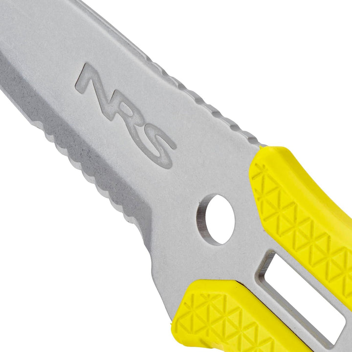 NRS Edelstahl Bootsmesser Pilot Knife 18,4cm Gelb, Gelb