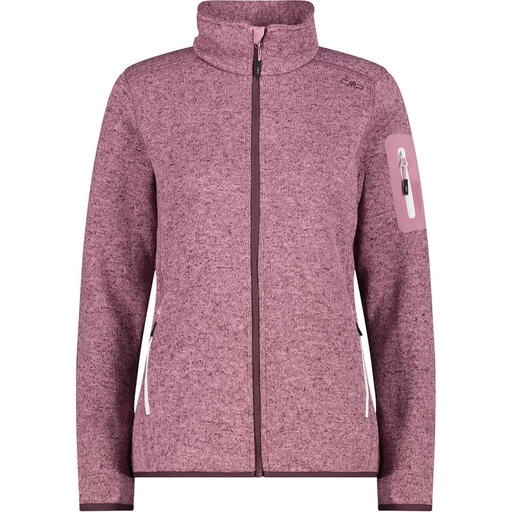 CMP Damen Fleece Weste D46 Rouge-Pflaume, D46 Rouge-Pflaume