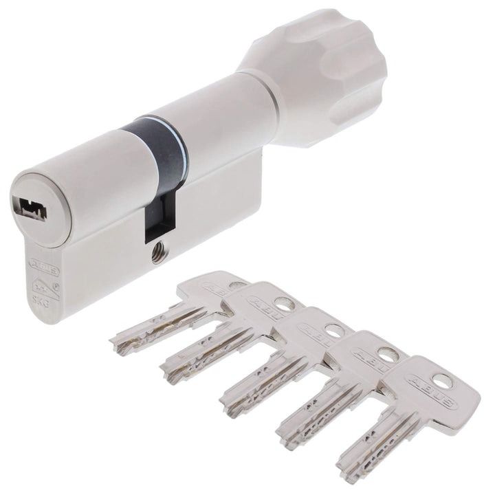 ABUS EC550 Profil-Knaufzylinder Länge Z45/K35mm mit 5 Schlüssel