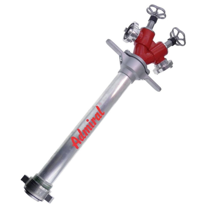 Standrohr dn80c 2 abg. mit Ventilen Format 4006918290812D 110 cm