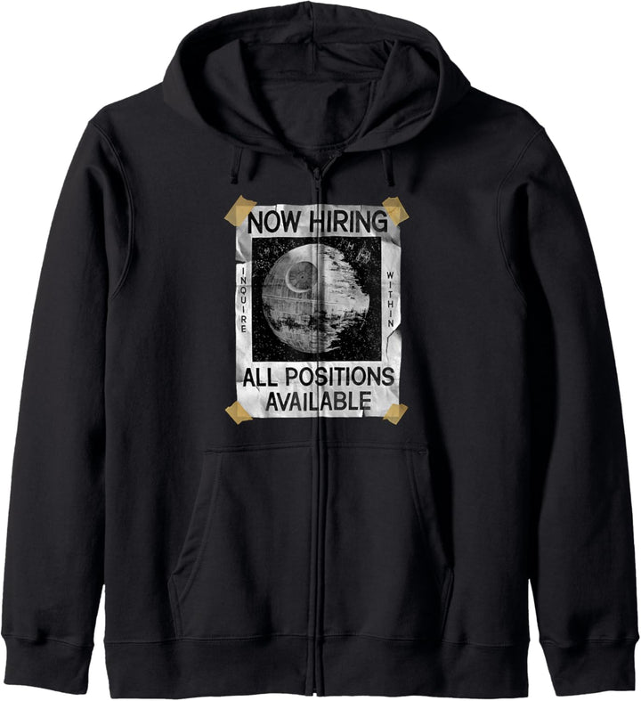 Star Wars Now Hiring On The Death Star Kapuzenjacke