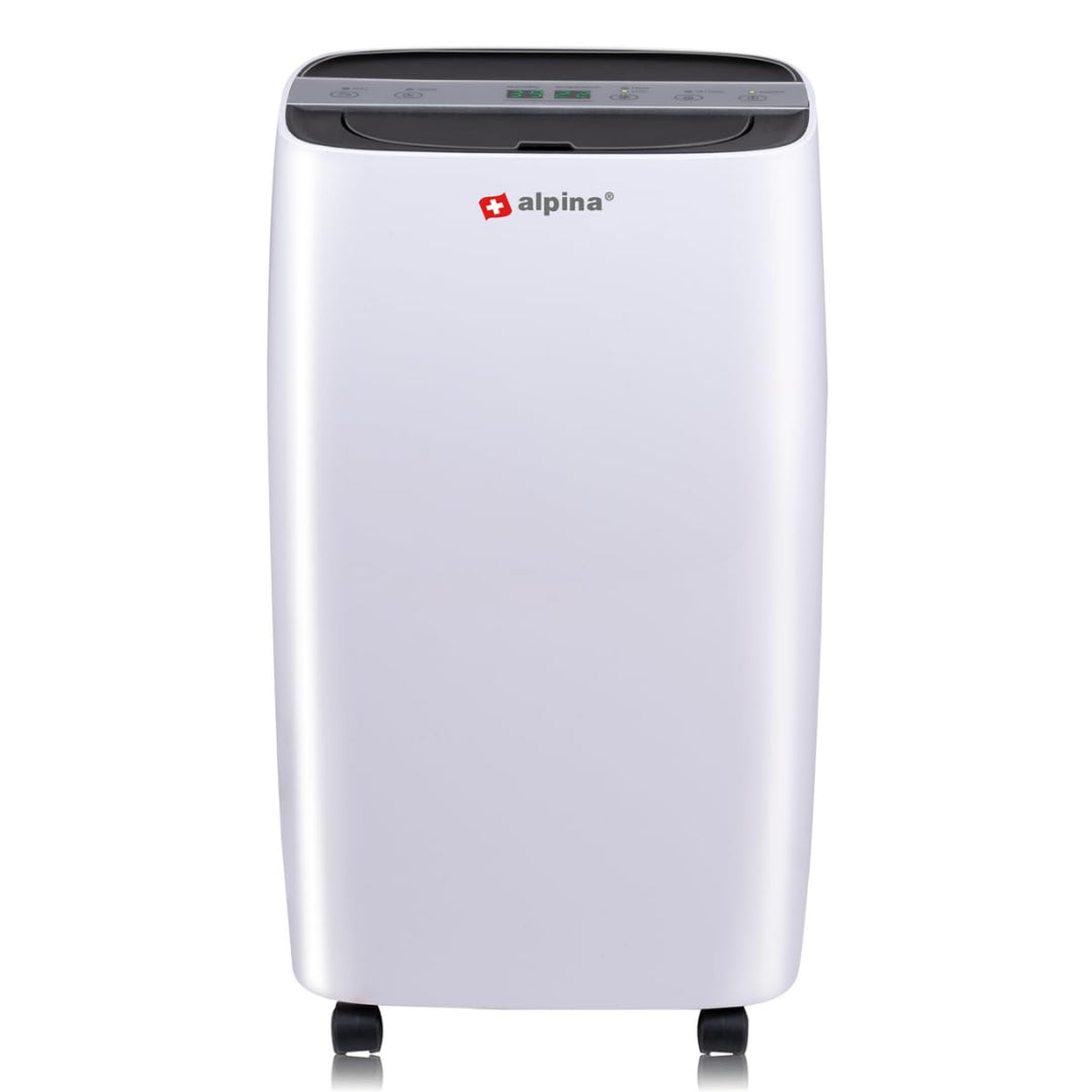 alpina Luftentfeuchter Elektrisch - Raumentfeuchter 220W - Räume bis zu 100M³ - Extra Leise 46dB - E