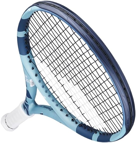 Babolat, Tennisschläger Modell Pure Drive Junior, Farbe Blau, Graphitrahmen, Besaitungsplan 16x19 16