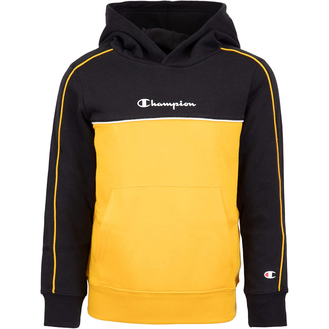 Champion Kids Hoody 128-134 Black/Yellow, 128-134 Black/Yellow
